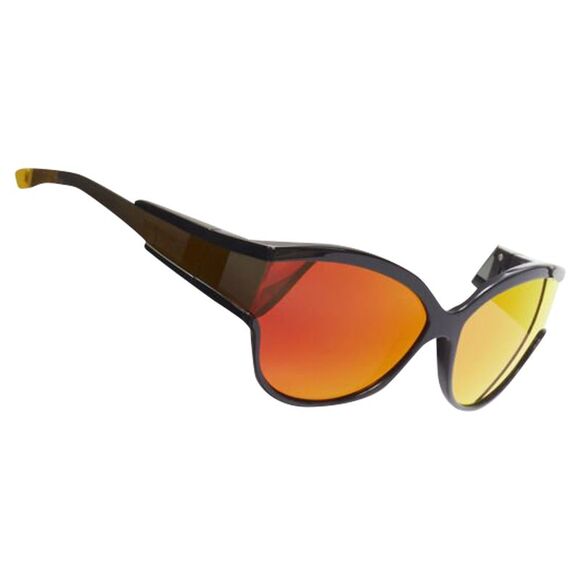 Balenciaga Demna mirrored wrap shield sunglasses - Picture 3 of 6